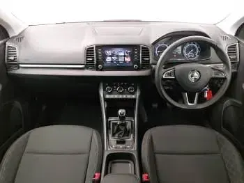 Used Skoda Karoq SE 115 HP (84 kW) 2018 Silver SUV
