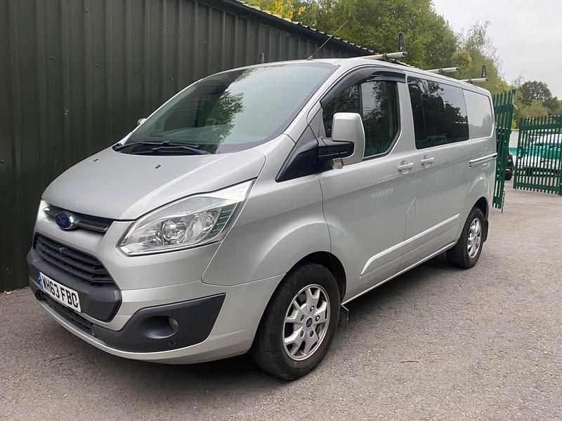 Silver Used 2014 Ford Transit Custom Limited Van | £9,995 (Fair price) - Image 1/4