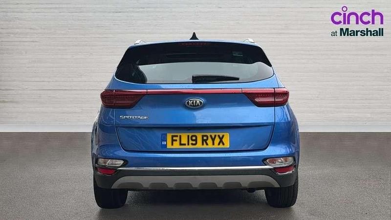 Used Kia Sportage 174 HP (127 kW) 2019 Blue SUV
