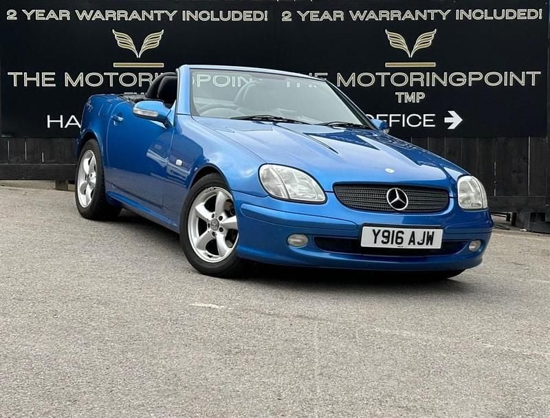 Blue Used 2001 Mercedes SLK230 Cabriolet | £2,995 (Fair price) - Image 1/4