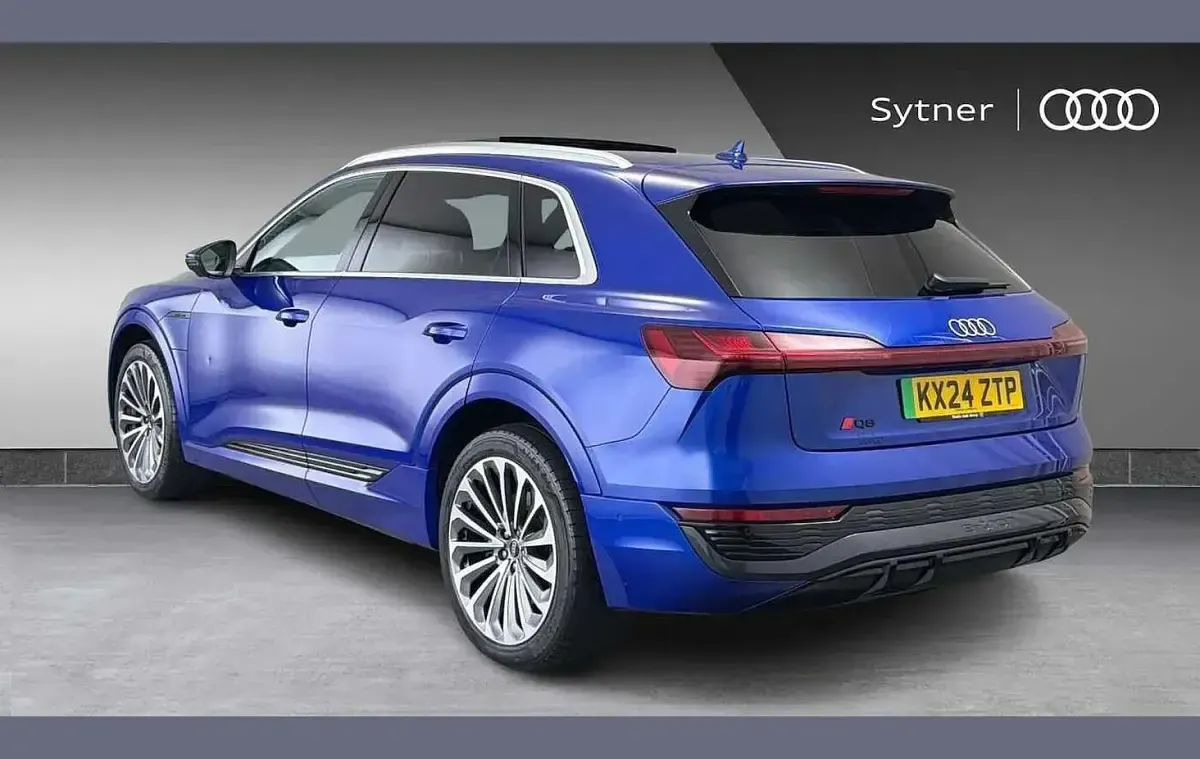 Used Audi Q8 e-tron S-Line 250 kW (340 HP) 2024 Blue SUV