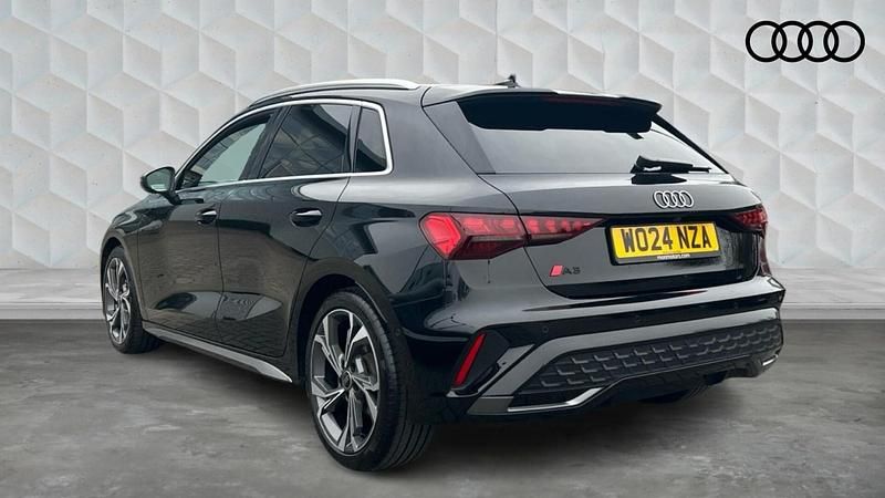 Used Audi A3 Sportback S-Line 2024 Mythos black Hatchback