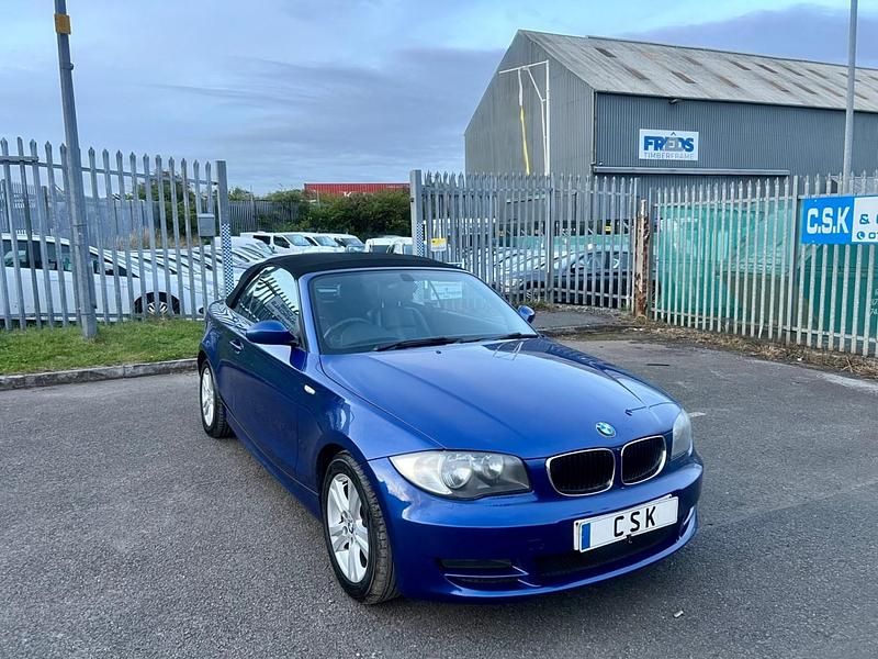 Blue Used 2008 BMW 120 Cabriolet Cabriolet | £3,995 (A bit pricey) - Image 1/4