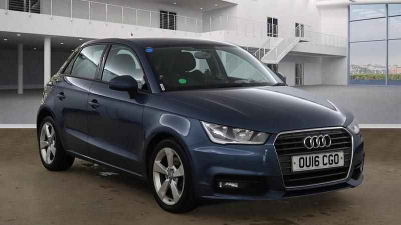 Blue Used 2016 Audi A1 Sportback Sport Hatchback | £6,994 (Fair price) - Image 1/4