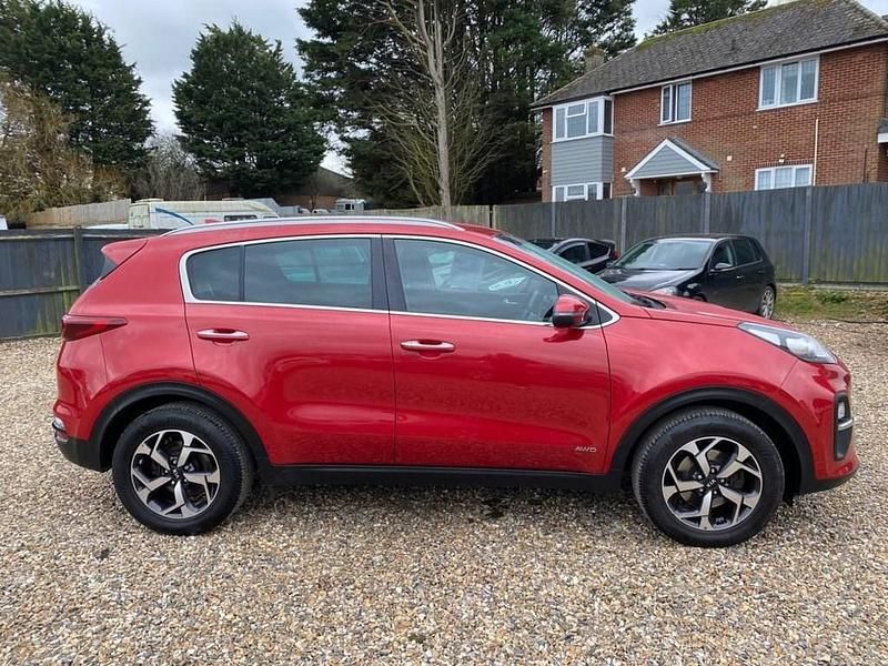 Begagnad Kia Sportage 174 HK (127 kW) 2020 Röd SUV