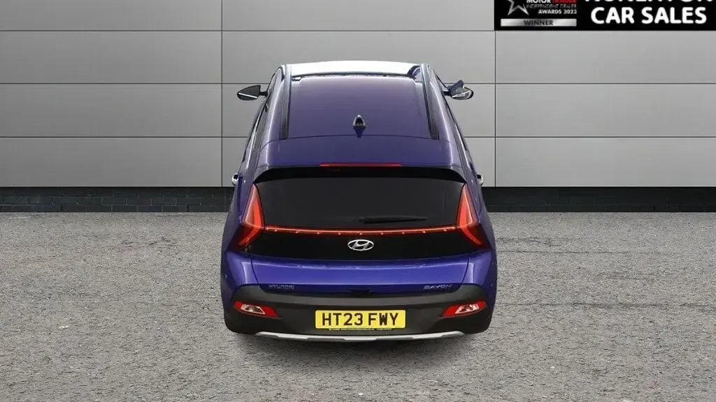 Used Hyundai Bayon Premium 100 HP (73 kW) 2023 Blue SUV