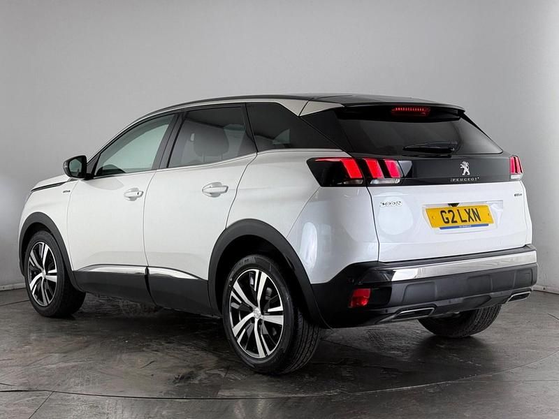 Used Peugeot 3008 GT-line 2018 White Hatchback