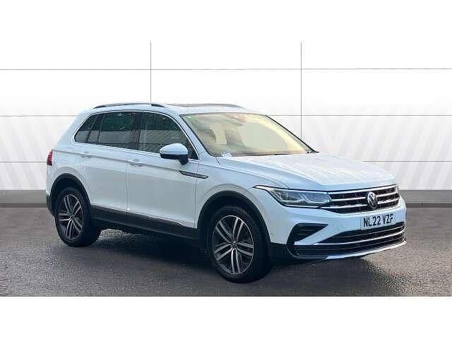 White Used 2022 VW Tiguan Elegance SUV | £26,017 (Fair price) - Image 1/4