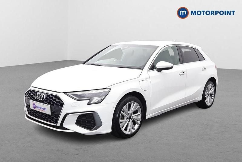 Used Audi A3 e-tron S-Line 2023 White Hatchback