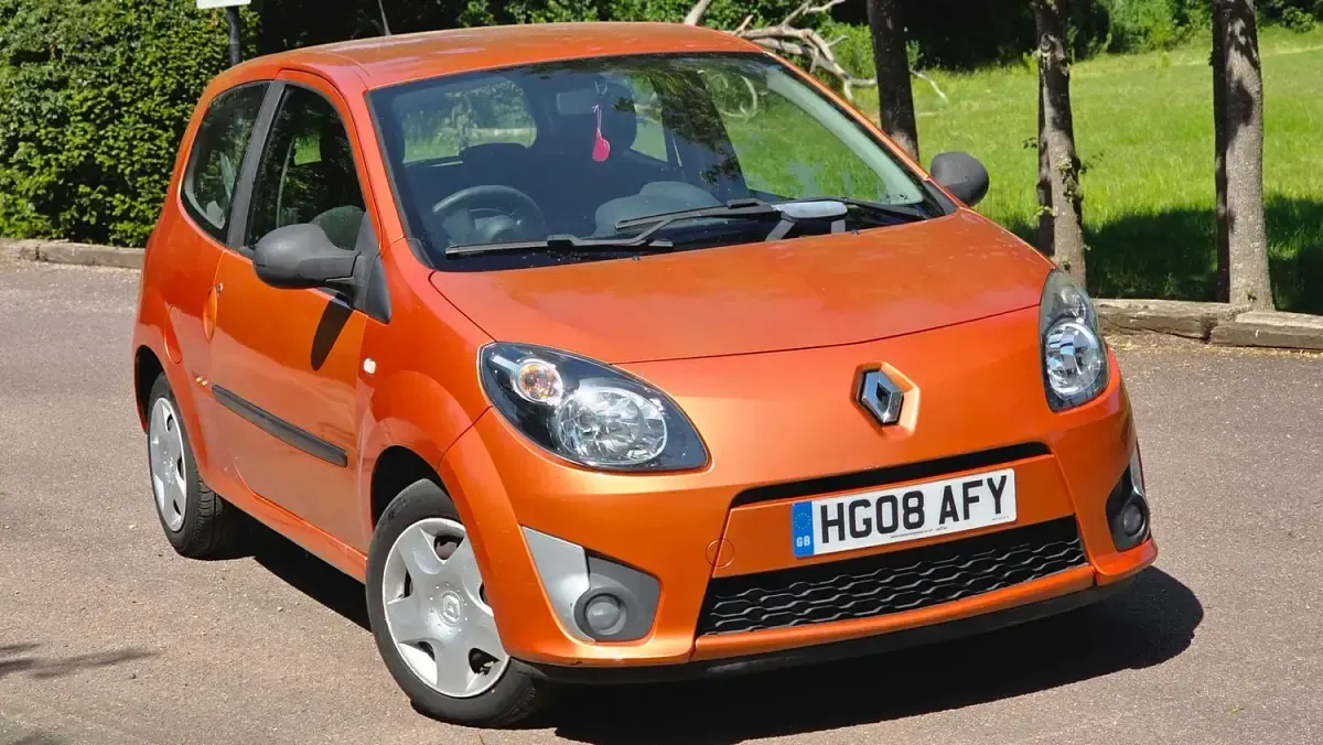 Used Renault Twingo Extreme 58 HP (42 kW) 2008 Orange Hatchback