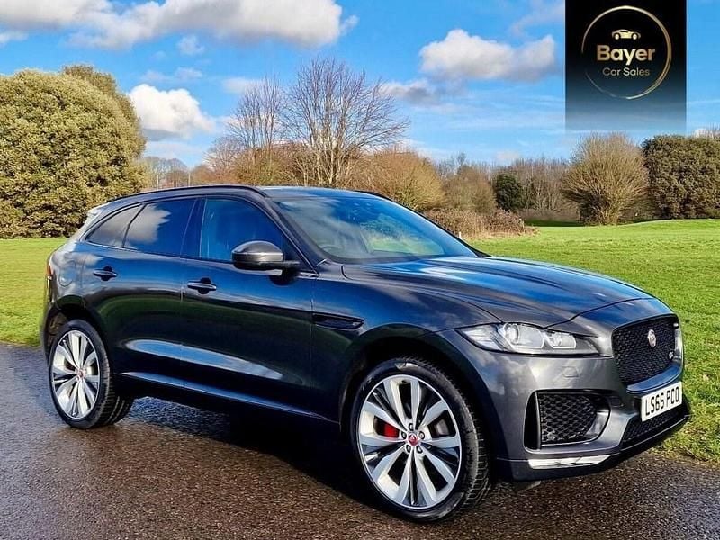 Grey Used 2016 Jaguar F-Pace S SUV | £10,985 (Good price) - Image 1/4