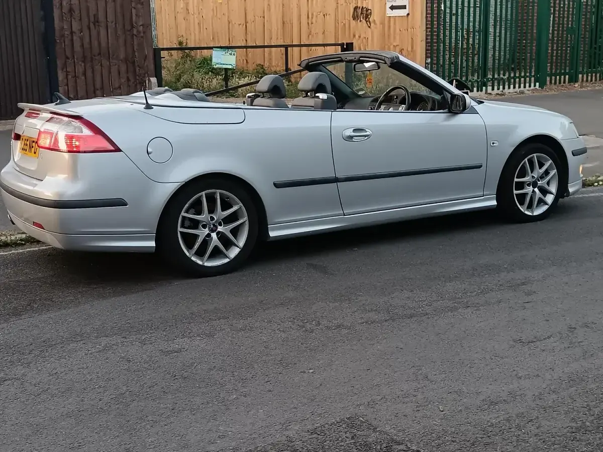 Used Saab 9-3 Aero 2005 Silver Cabriolet