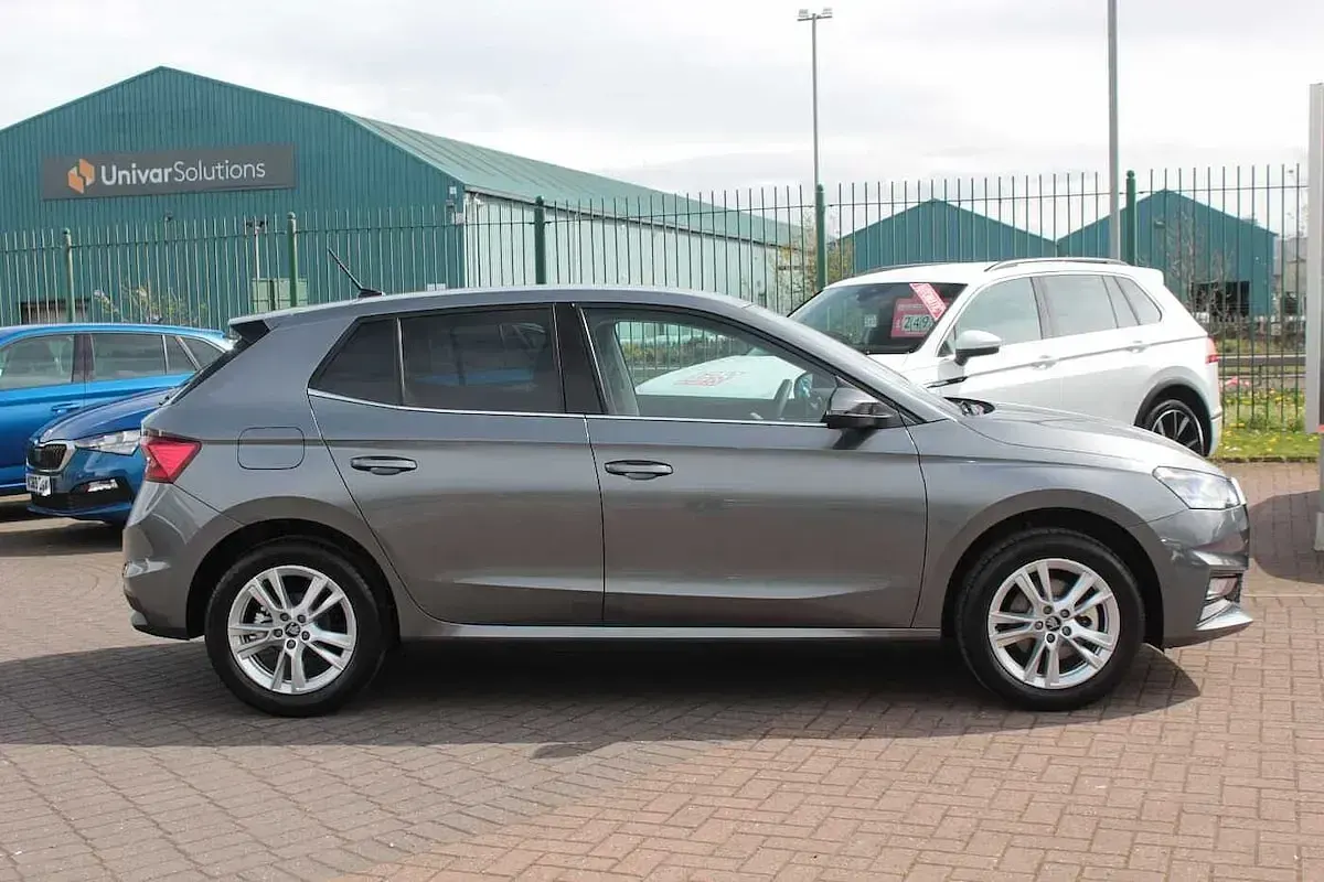 New Skoda Fabia SE L 147 HP (108 kW) 2026 Graphite grey metallic Hatchback