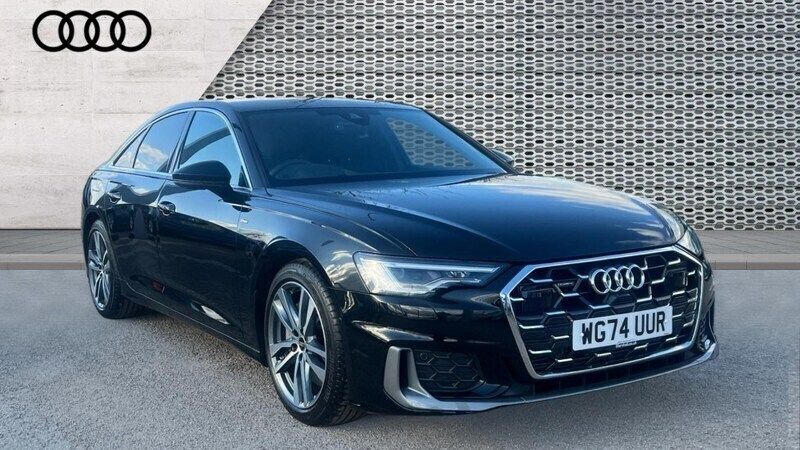 Black Used 2024 Audi A6 S-Line Sedan | £38,590 (Expensive) - Image 1/4