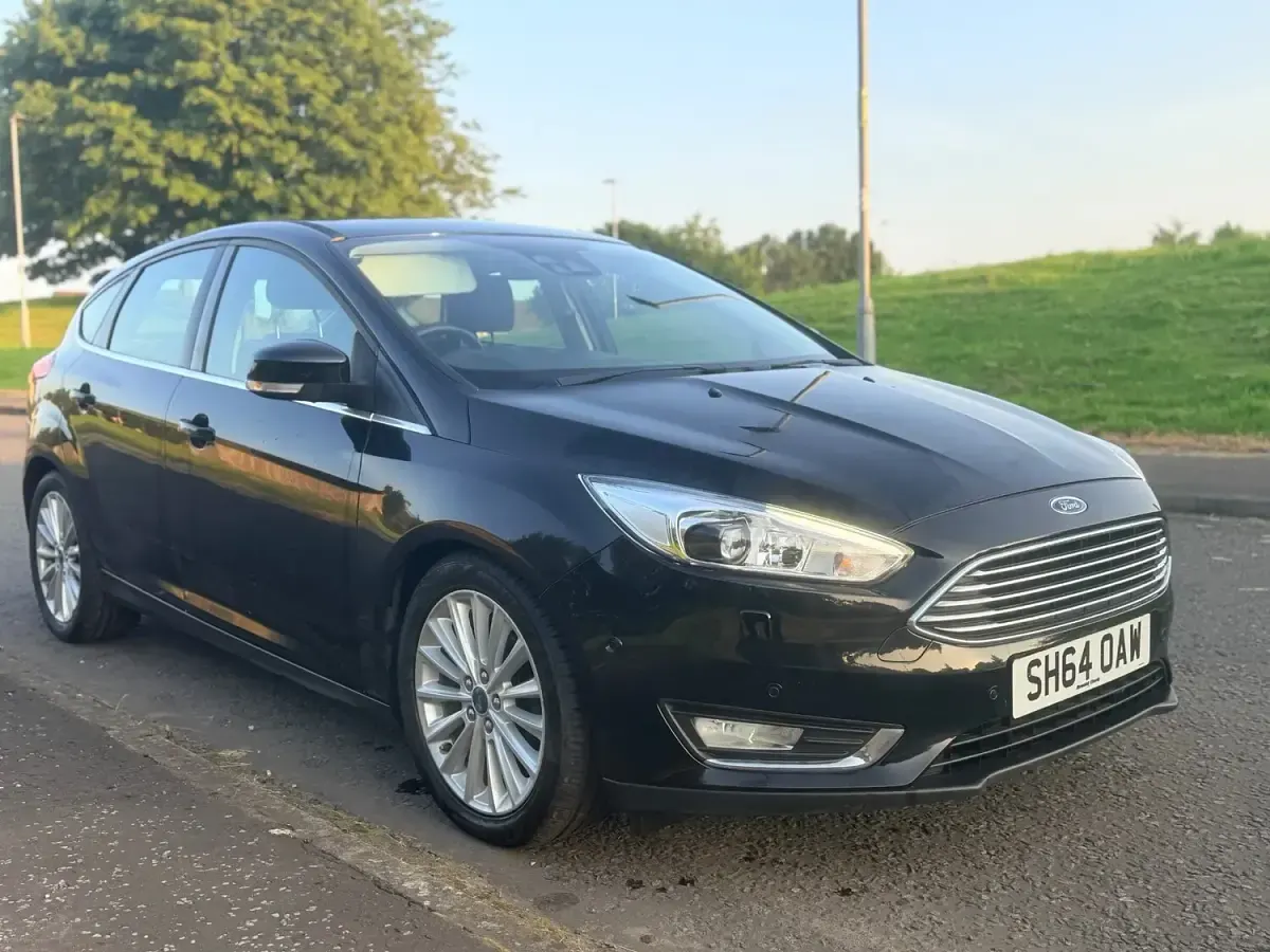 Used Ford Focus Titanium X 125 HP (91 kW) 2014 Black Hatchback