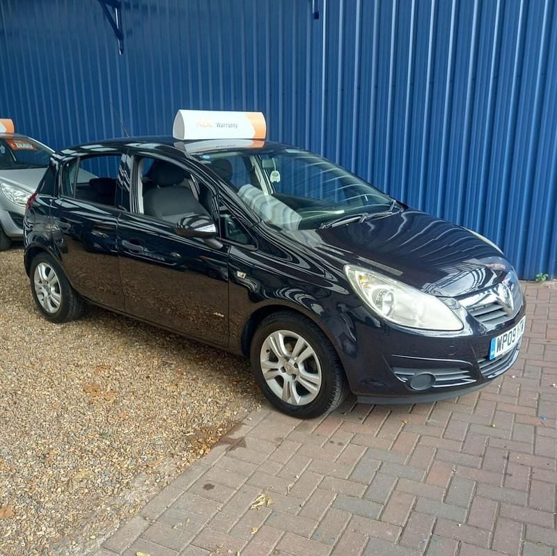 Used Vauxhall Corsa Active 79 HP (58 kW) 2009 Black Hatchback