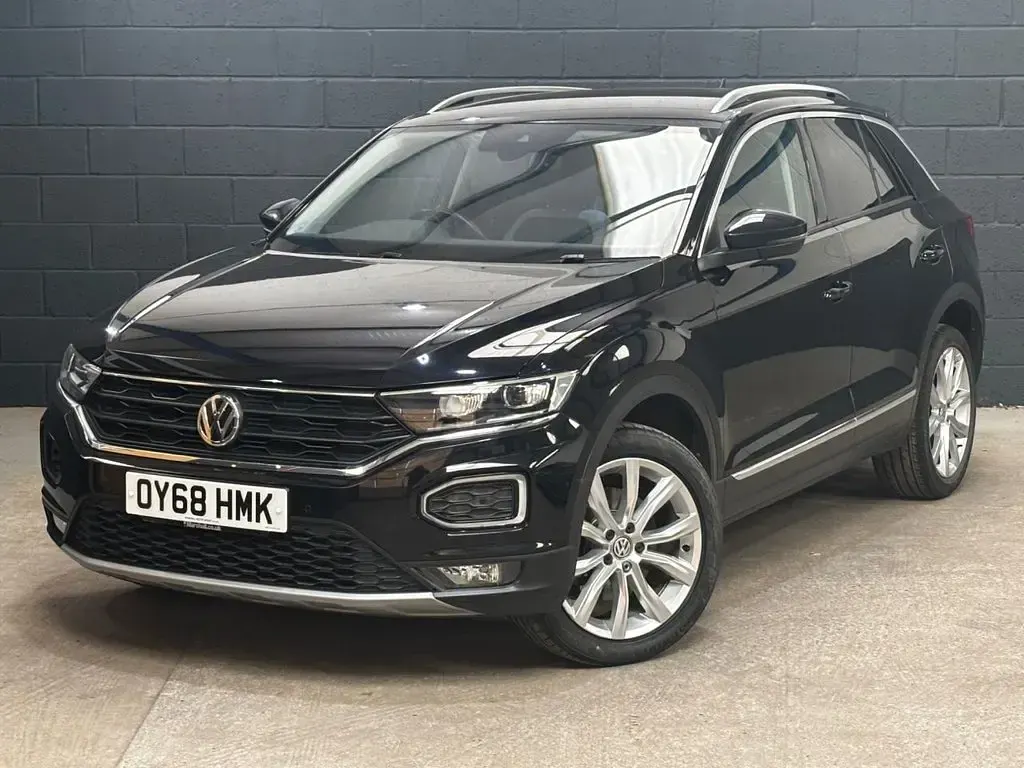 Used VW T-Roc SEL 150 HP (110 kW) 2018 Black SUV