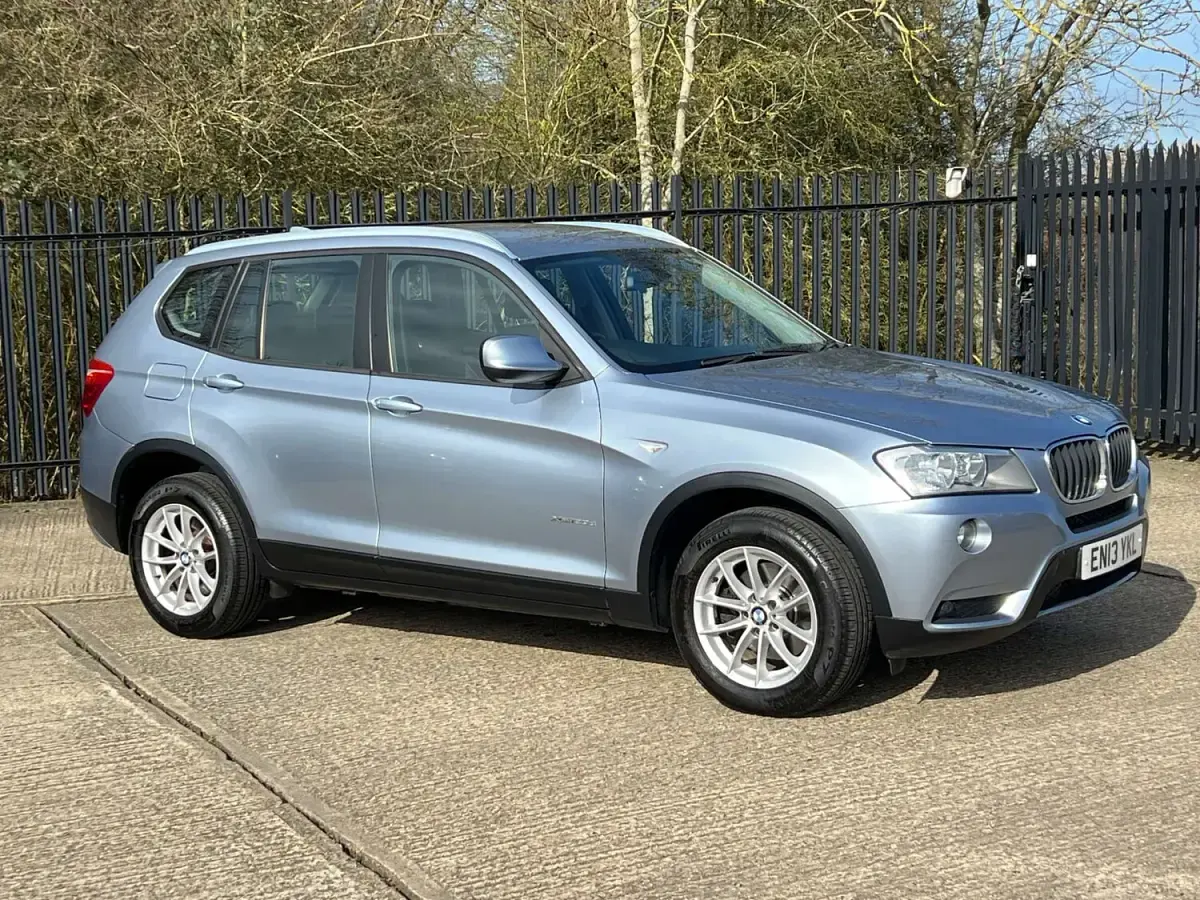 Used BMW X3 184 HP (135 kW) 2013 Blue SUV