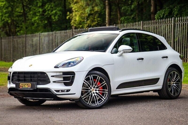 White Used 2017 Porsche Macan Turbo Performance Package SUV | £41,000 (Fair price) - Image 1/4