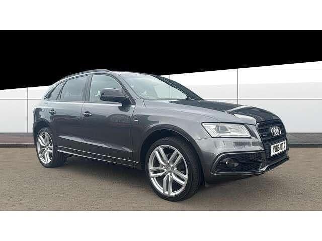 Grey Used 2016 Audi Q5 S-line plus SUV | £14,685 (Fair price) - Image 1/4