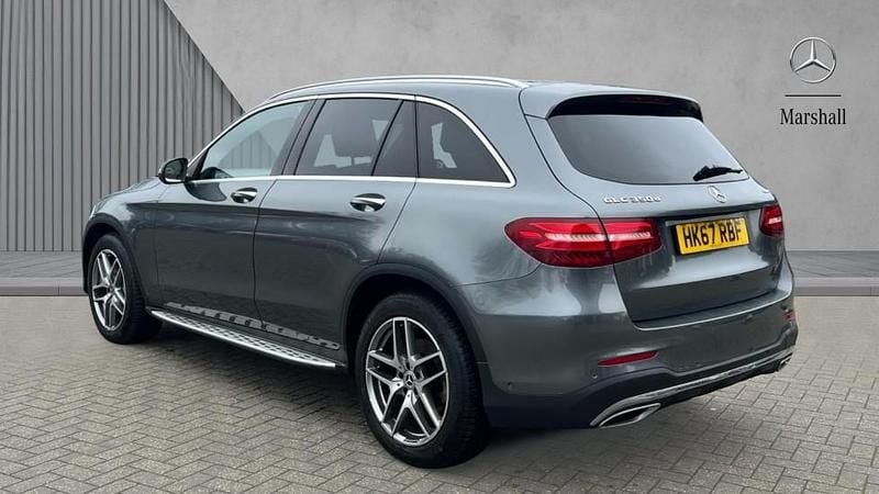 Used Mercedes GLC350 AMG line 258 HP (189 kW) 2017 Selenite grey metallic