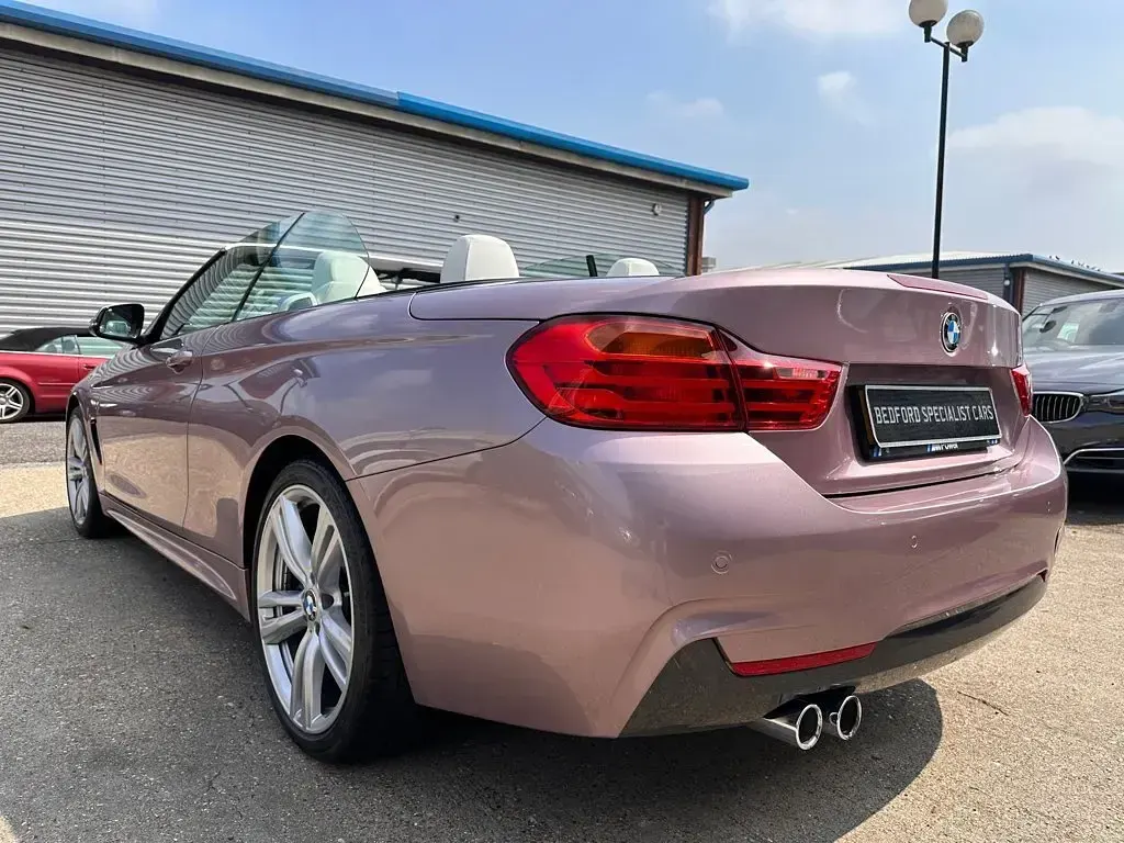 Used BMW 430 Cabriolet M Sport 248 HP (182 kW) 2017 Pink Cabriolet