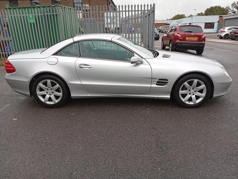 Used Mercedes SL350 2004 Silver Cabriolet