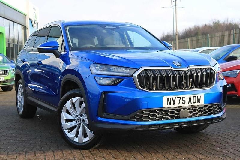 New Skoda Kodiaq SE L 110 HP (80 kW) 2025 Race blue metallic SUV