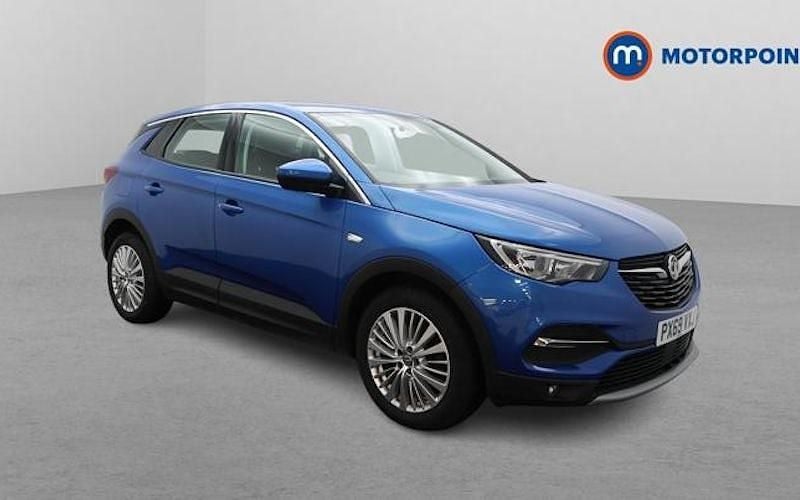 Used Vauxhall Grandland X 131 HP (96 kW) 2019 Blue SUV