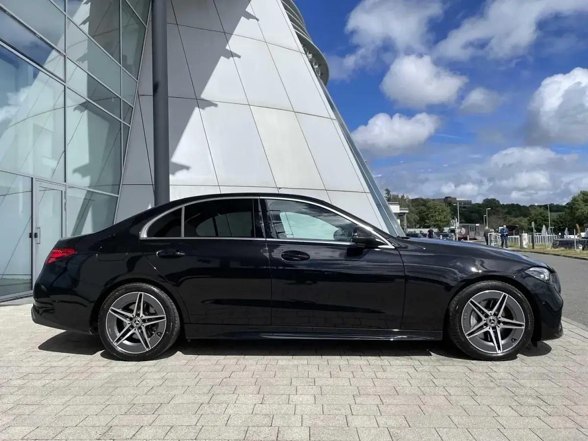 Used Mercedes C200 AMG line 204 HP (150 kW) 2025 Black Sedan