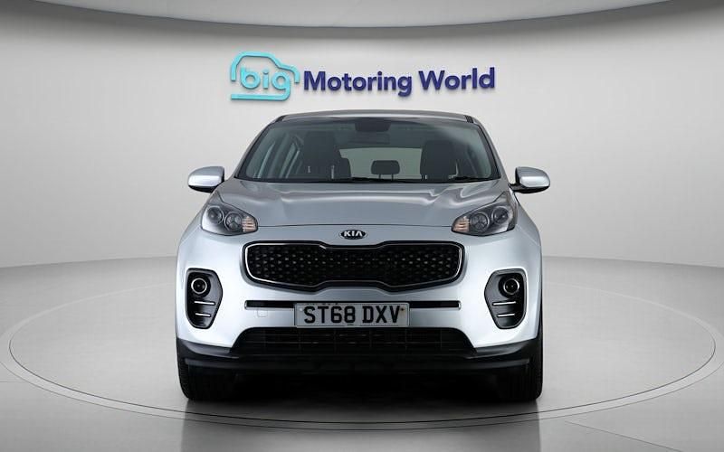 Used Kia Sportage 116 HP (85 kW) 2018 Silver SUV