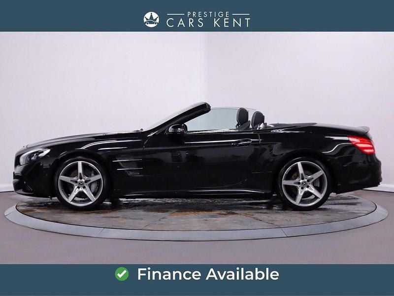 Used Mercedes SL400 AMG Line Premium 367 HP (269 kW) 2019 Black Cabriolet