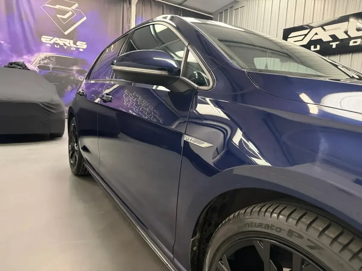Used VW Golf VII GTD 184 HP (135 kW) 2019 Blue Hatchback