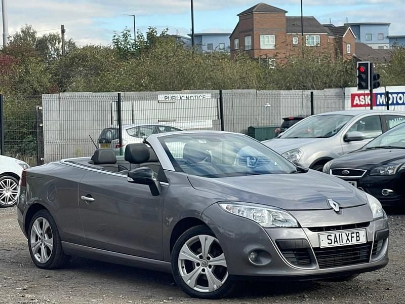 Grey Used 2011 Renault Mégane Cabriolet Dynamique Cabriolet | £2,150 - Image 1/4