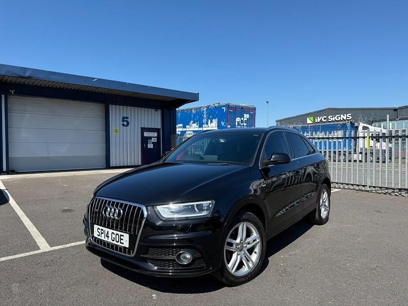 Black Used 2014 Audi Q3 S-Line SUV | £7,890 (Fair price) - Image 1/4