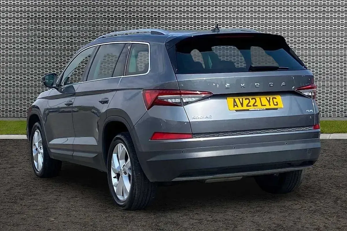 Used Skoda Kodiaq SE L 110 HP (80 kW) 2022 Graphite grey metallic SUV