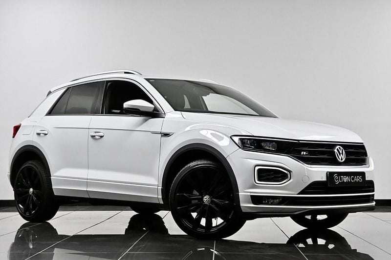 Usado VW T-Roc R-line 115 HP (84 kW) 2019 Branco SUV