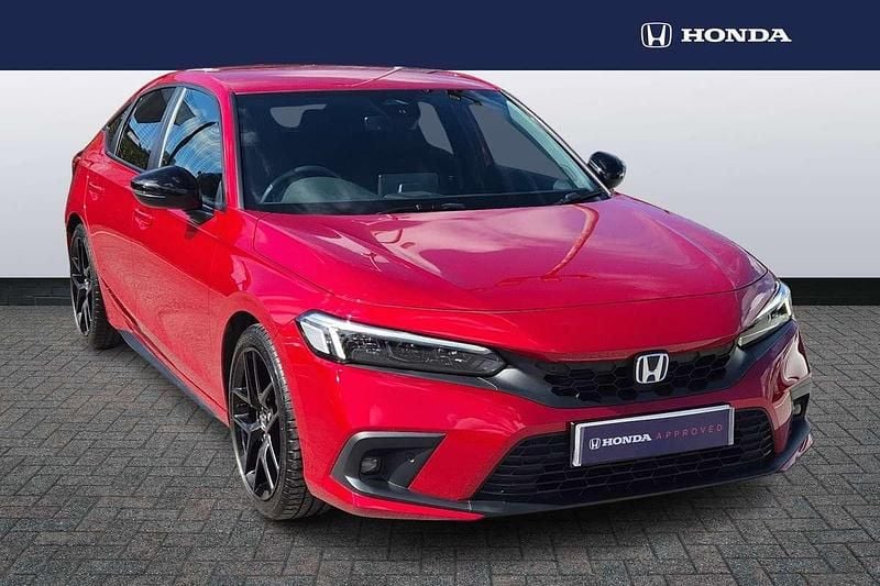 Red Used 2023 Honda Civic Sport Hatchback | £25,745 (Good price) - Image 1/4