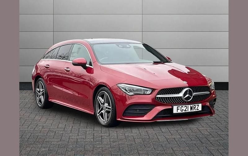 Patagonia red Used 2021 Mercedes CLA180 AMG Line Premium Plus Sedan | £19,650 (Good price) - Image 1/4