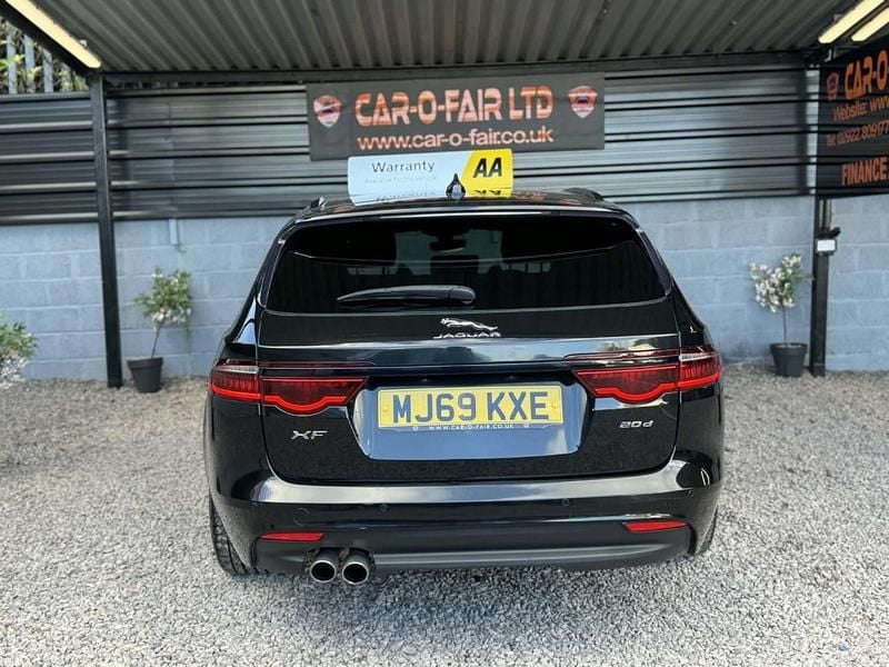 Used Jaguar XF R-Sport 2019 Black Estate