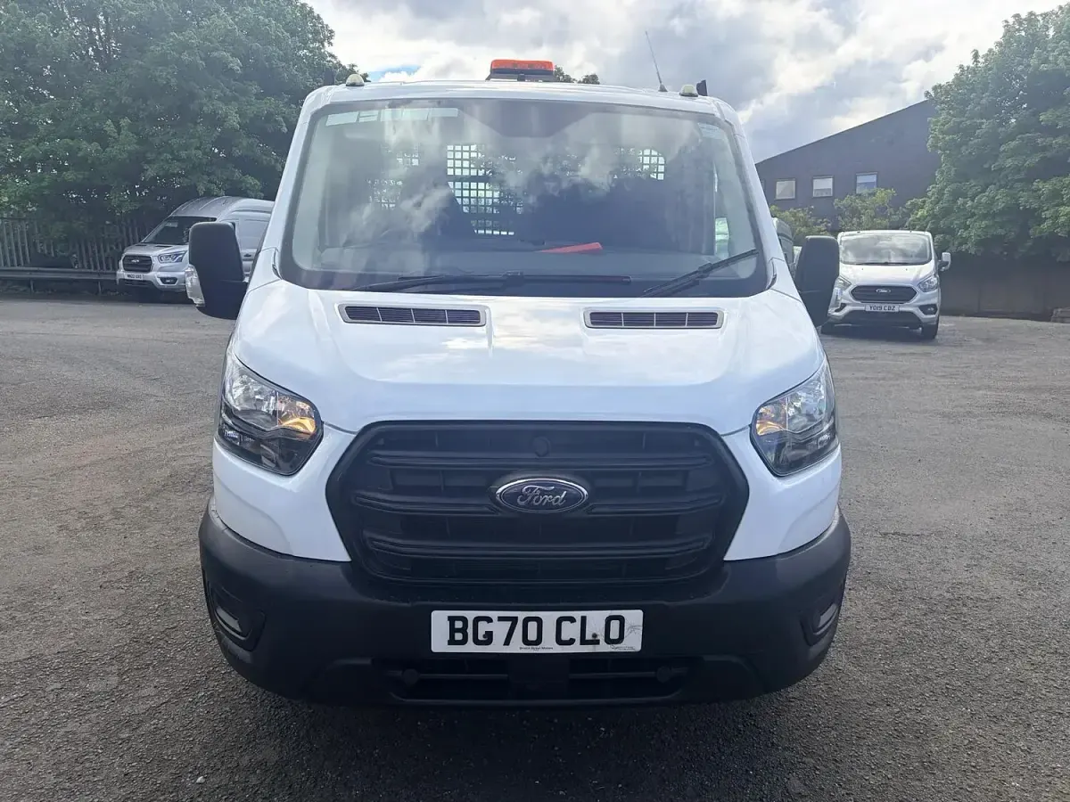 Used Ford Transit 130 HP (95 kW) 2020 White Cabriolet