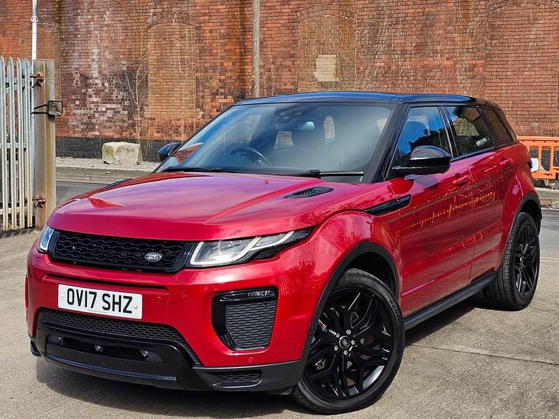 Used Land Rover Range Rover evoque HSE Dynamic 180 HP (132 kW) 2017 Red Estate