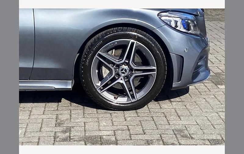 Used Mercedes C200 AMG line 180 HP (132 kW) 2022 Grey Coupe