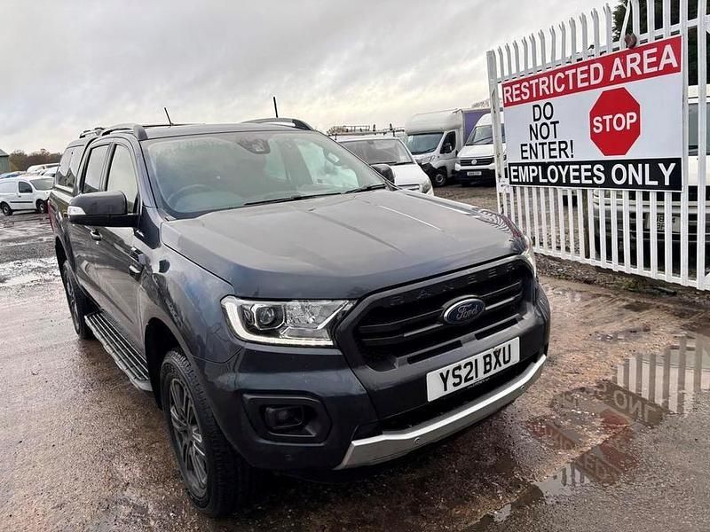 Grey Used 2021 Ford Ranger Wildtrack Pickup | £7,995 (Good price) - Image 1/4