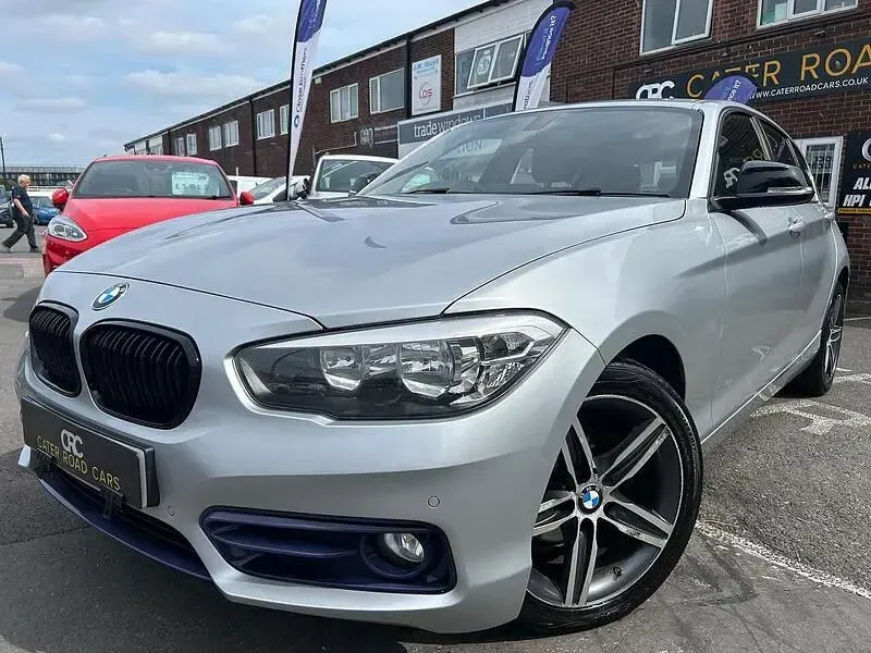 Used BMW 116 Sport Line 116 HP (85 kW) 2015 Silver Hatchback
