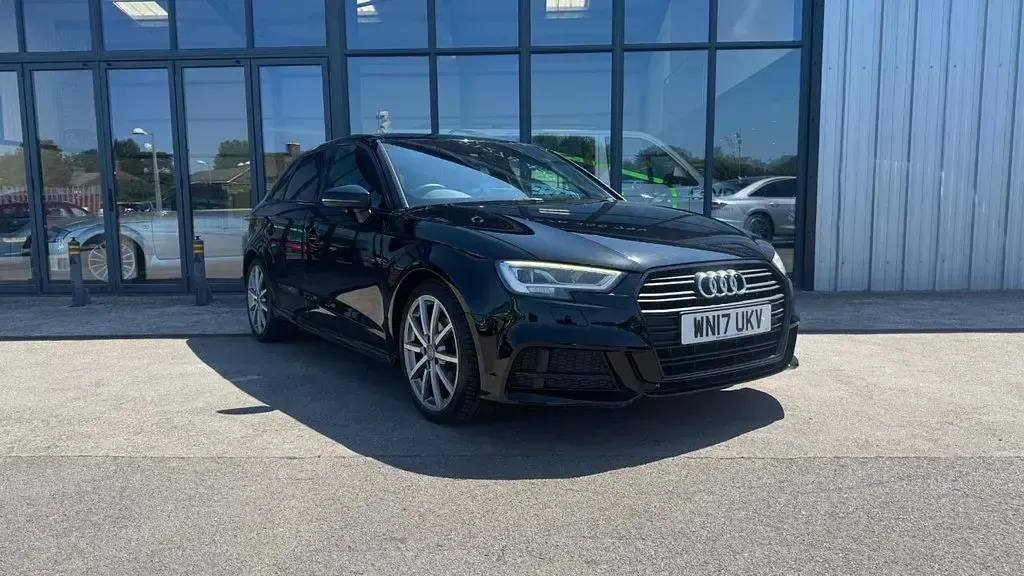 Used Audi A3 Black Edition 150 HP (110 kW) 2017 Black Hatchback