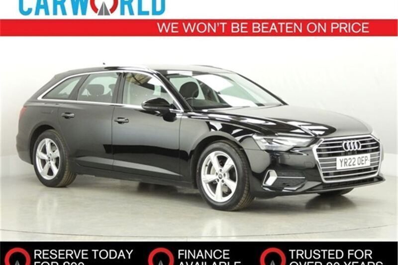 Black Used 2022 Audi A6 Sport Estate | £21,588 (Fair price) - Image 1/3
