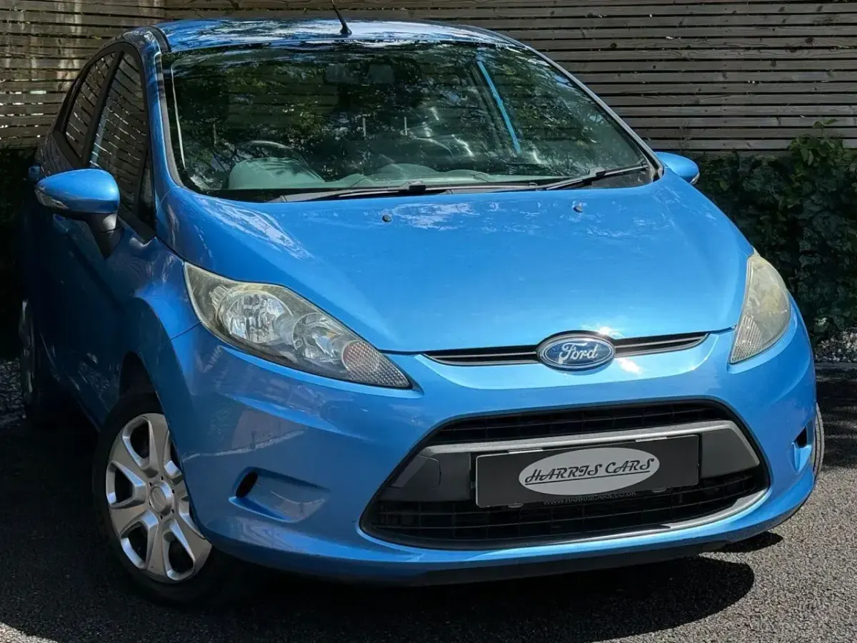 Used Ford Fiesta 96 HP (70 kW) 2010 Blue Hatchback
