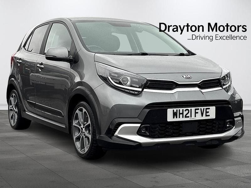 Grey Used 2021 Kia Picanto X-Line Hatchback | £10,037 (Fair price) - Image 1/3