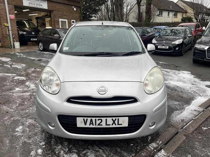 Used Nissan Micra Acenta 98 HP (72 kW) 2012 Silver Hatchback